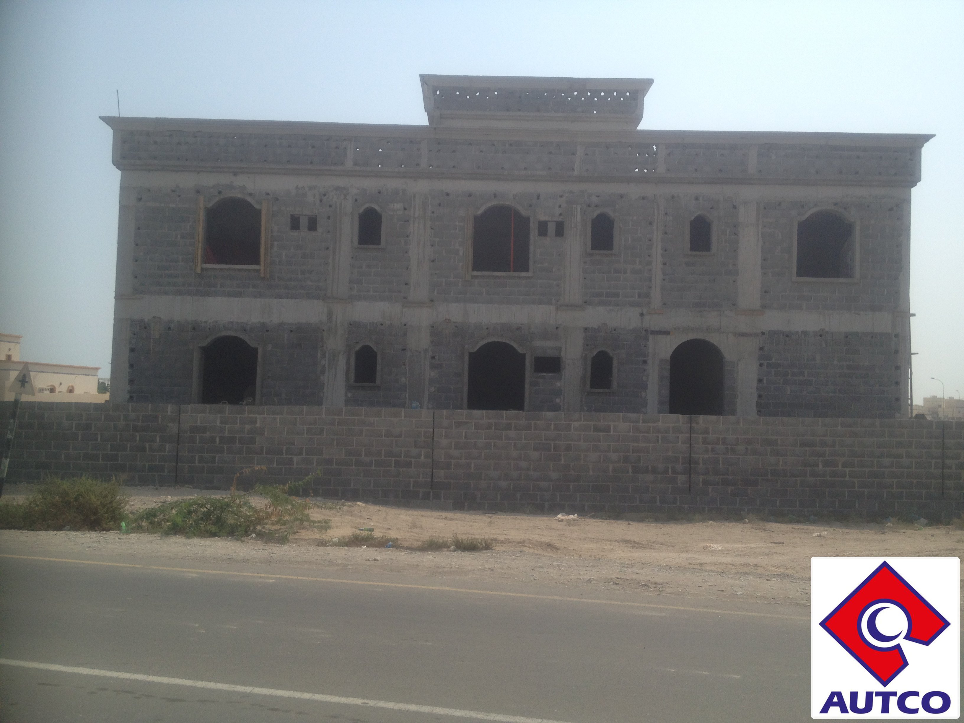 Block building street view